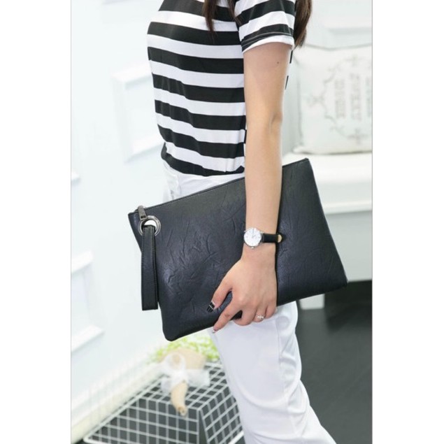 YA 394 - Clutch Wanita Tas Tangan Handbag Dompet Pesta Fashion Wanita Ring