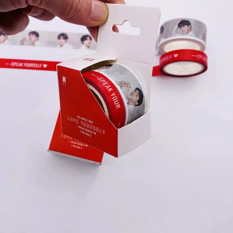 Selotip solatip washi tape bts speak your self