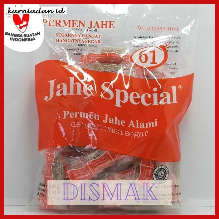 

MAKANAN-RINGAN- PERMEN JAHE SPECIAL 61 -BERMACAM-MACAM.