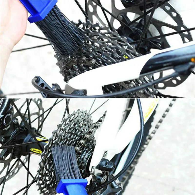 Sikat Alat pembersih Rantai sprocket motor sepeda shape U-2