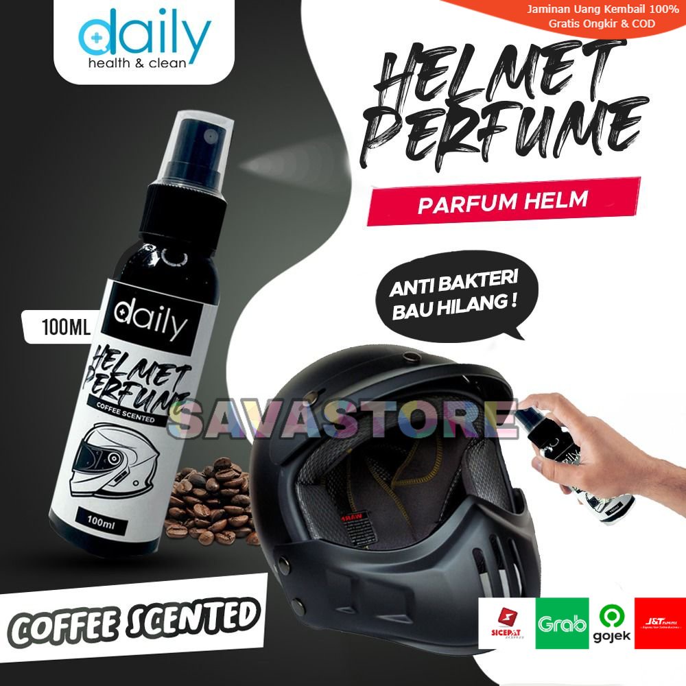 PARFUM HELM ANTI BAU ANTI BAKTERI ANTI APEK - DAILY HELMET PERFUME - AMPUH MENGHILANGKAN BAU HELM