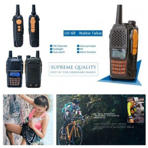 HT Handie Smart Walkie Talkie DualBand 128CH UV6R 1S BFTH0JBK 111