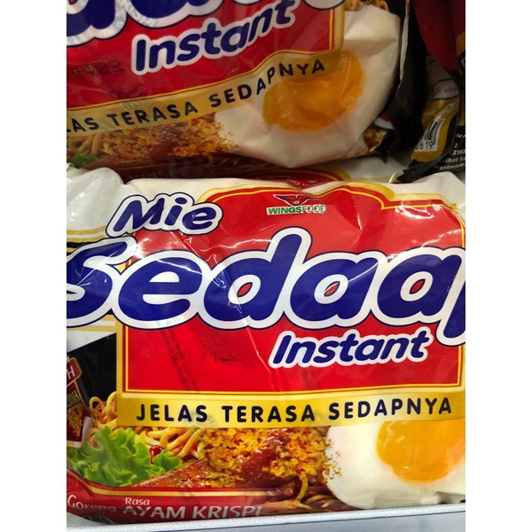 

SEDAAP MIE INSTANT GORENG AYAM KRISPI 1 PCS 88G