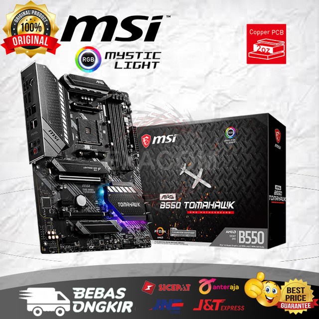 Motherboard MSI MAG B550 Tomahawk (AM4, B550, DDR4)