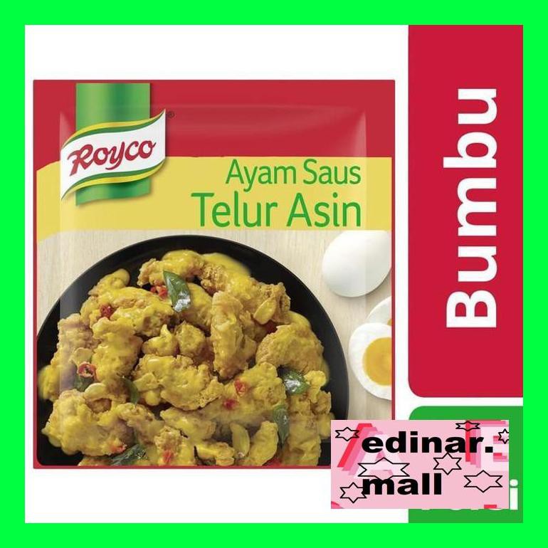 

50Siusbu Royco Bumbu Siap Pakai Ayam Saus Telur Asin Untuk 3-4 Porsi Bud050S