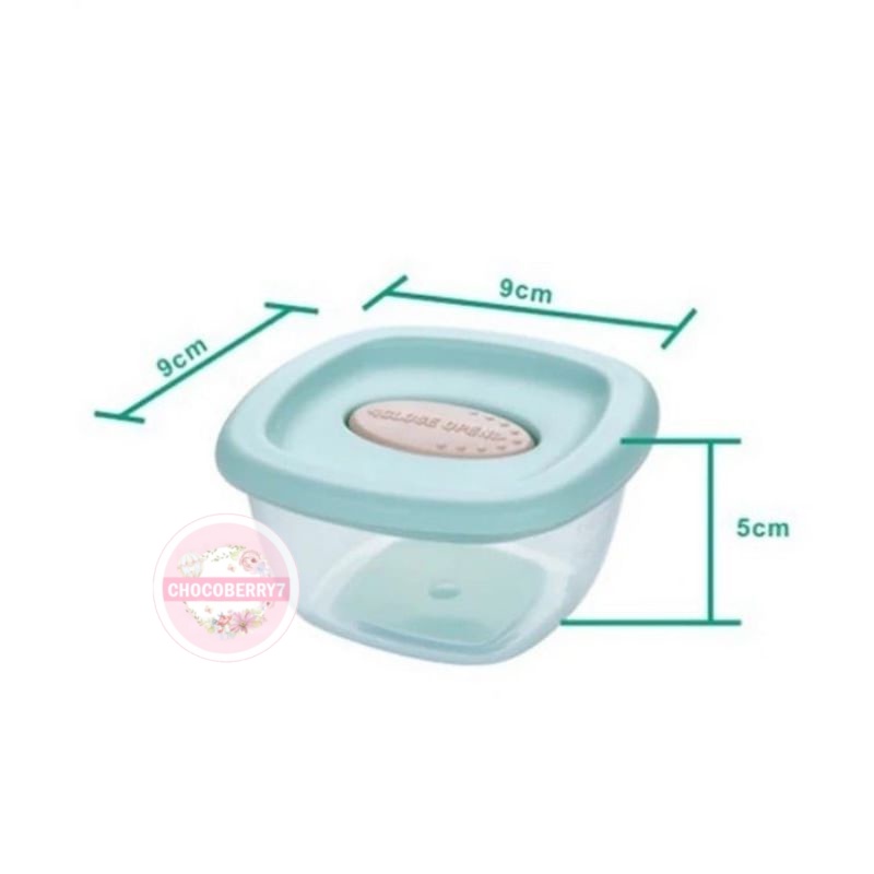 Kandila Baby Food Container Makanan MPASI Bayi isi 4 pcs Jiayi BebeWawa Wadah Tempat Makan Bayi Silikon KDL027