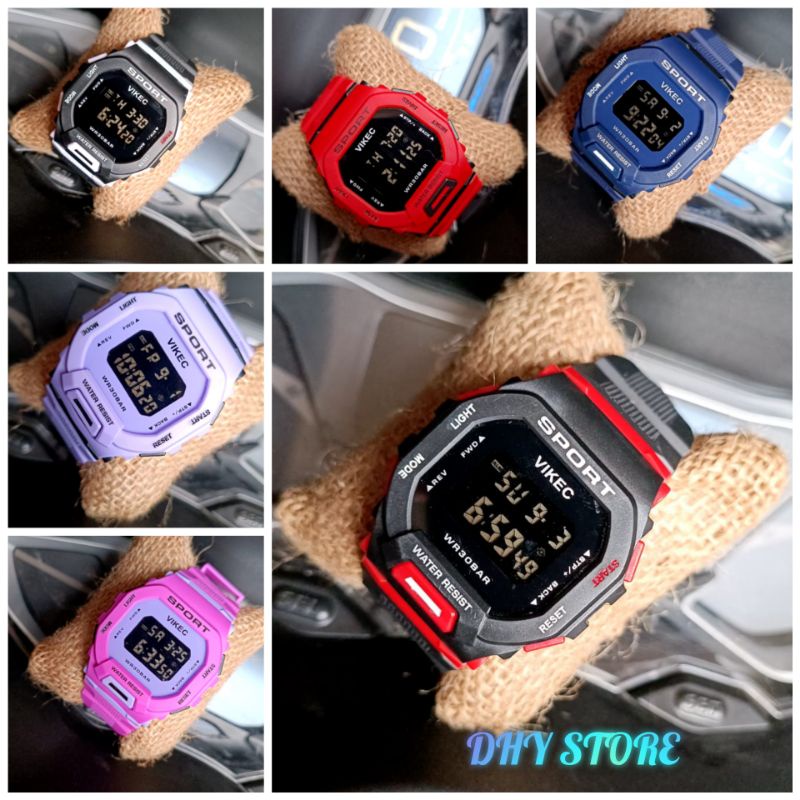 Jam Tangan Pria/Wanita VIKEC Anti Air