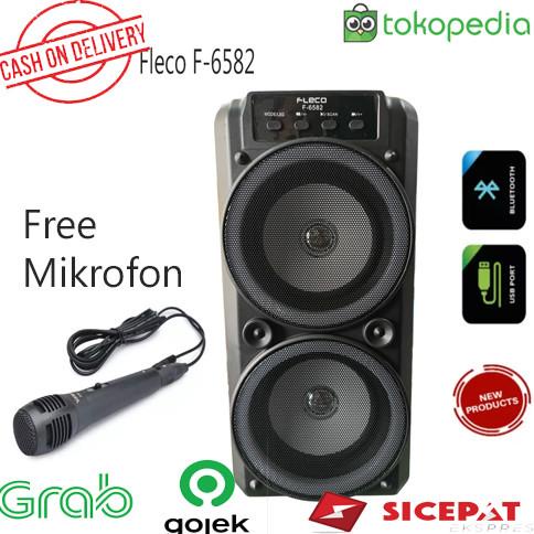 SPEAKER bluetooth FLECO F 6582 BONUS MICROPHONE