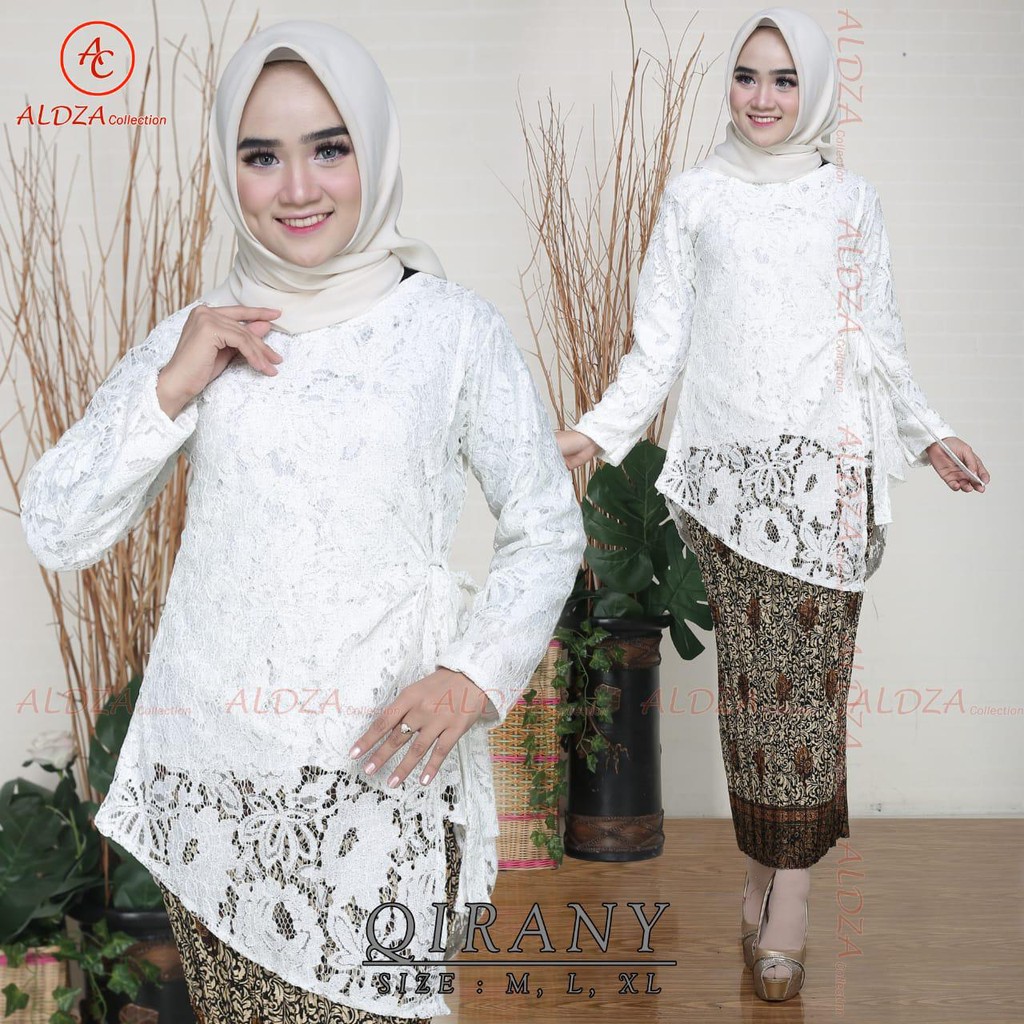 Set Kebaya Brukat Qirany Dan Pilihan Warna Lain