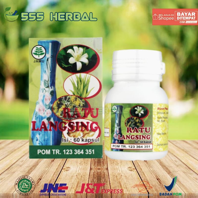 Ratu Langsing Original isi 60 kapsul - Herbalindo Murah