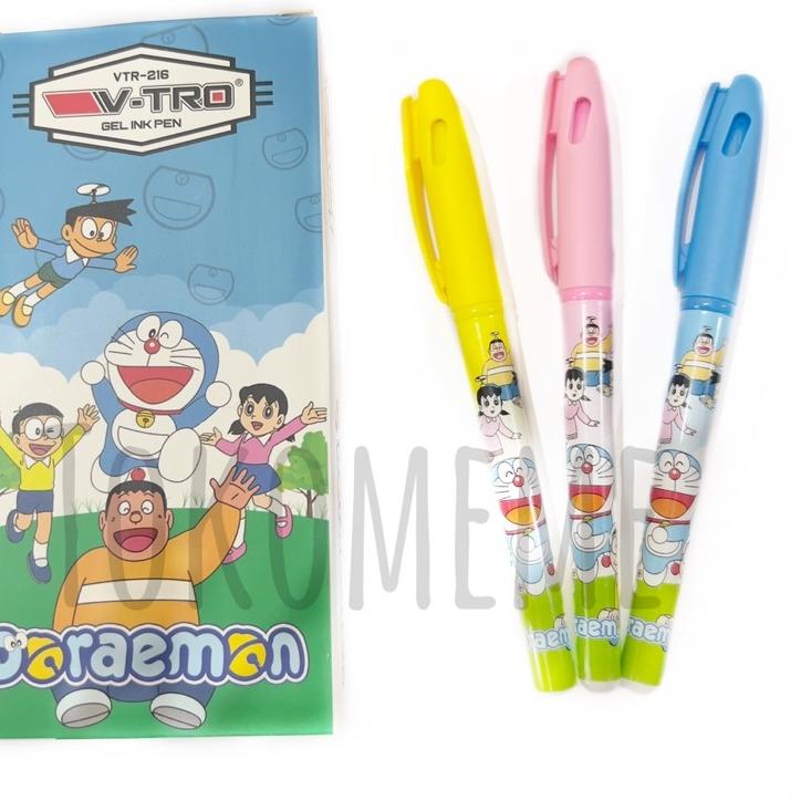 

[Original]/〖5.5 Fasion sale〗/〖5.5 Flash Sale〗/Star 3.3/〖COD⭐〗 [1Pack=12pcs] Pulpen Gel VTRO BT21/SQUID GAME/UNICORN/DORAEMON -Pulpen Gel Squid Game isi 12pcs ♥MURAH LEBAY♥