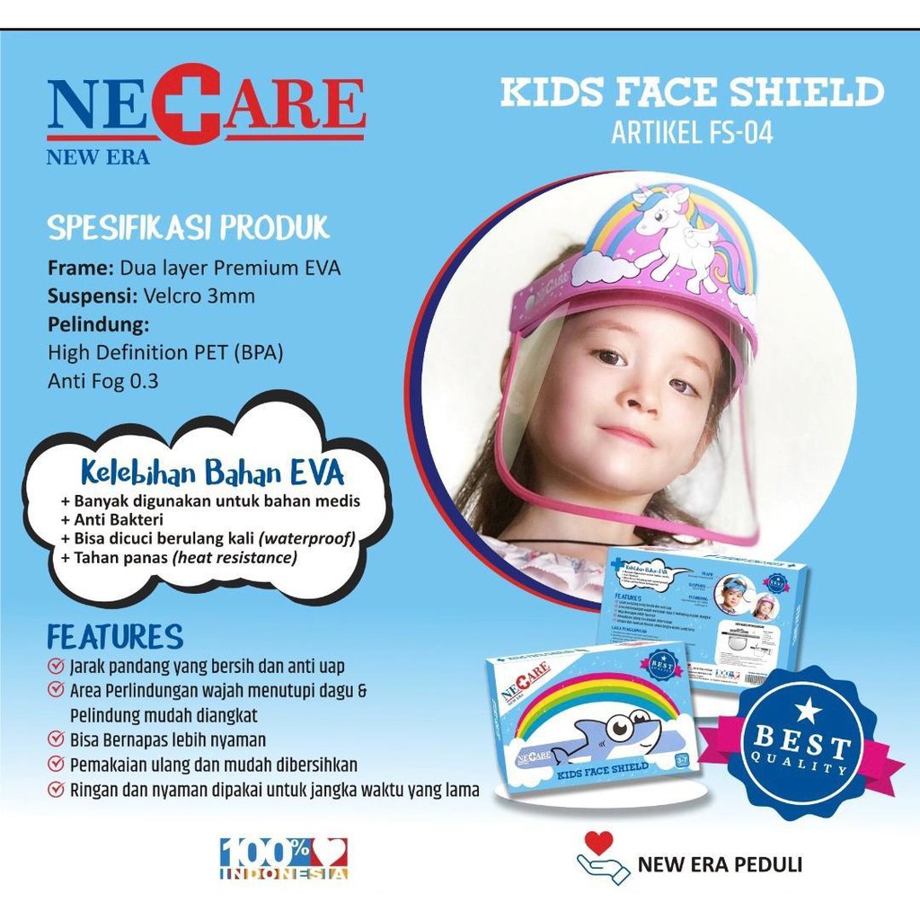 faceshield anak