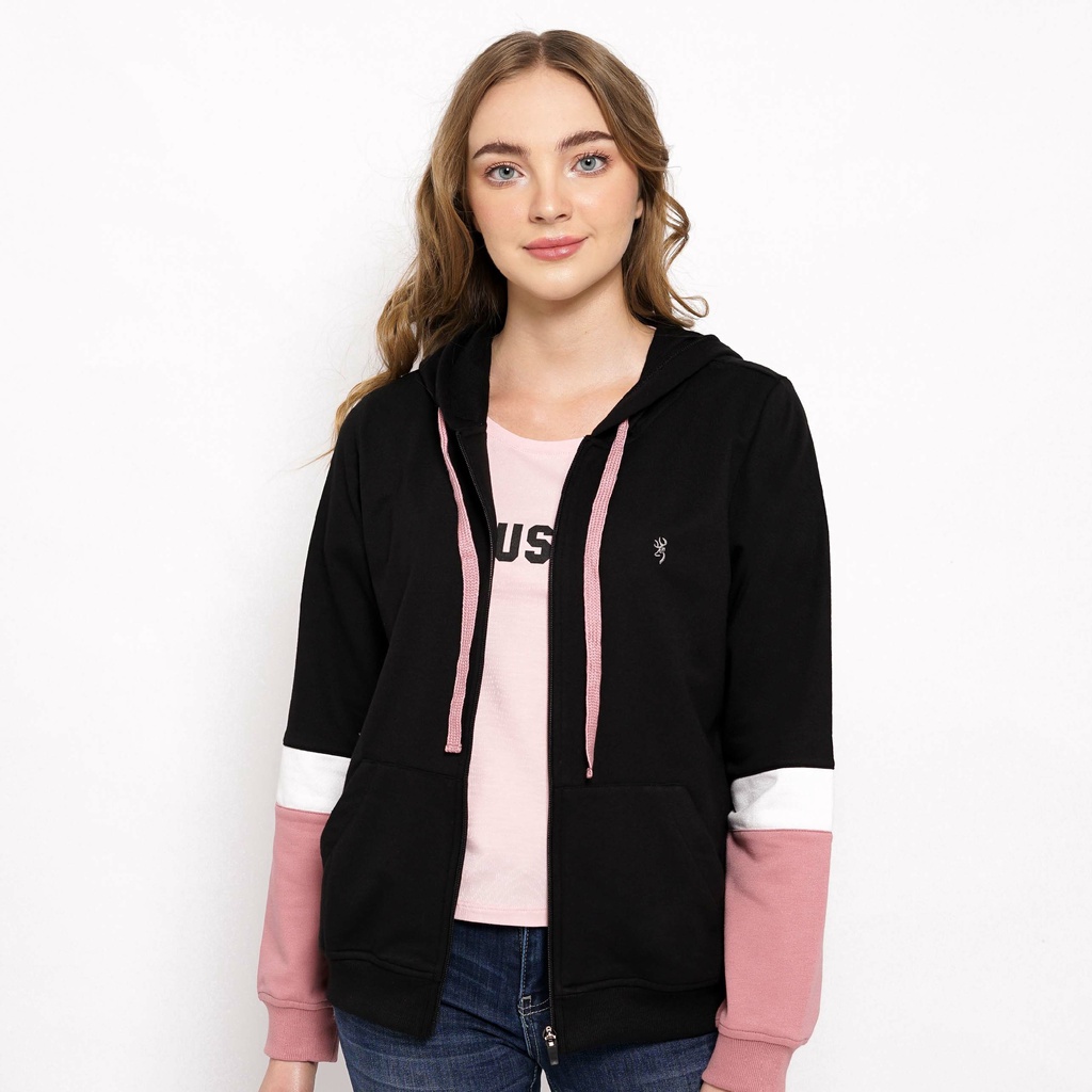 Jaket Hoodie Sweatshirt Outerwear Wanita Cressida - LYJEL.CB085X - ( FANATIC STORE ) ORIGINAL