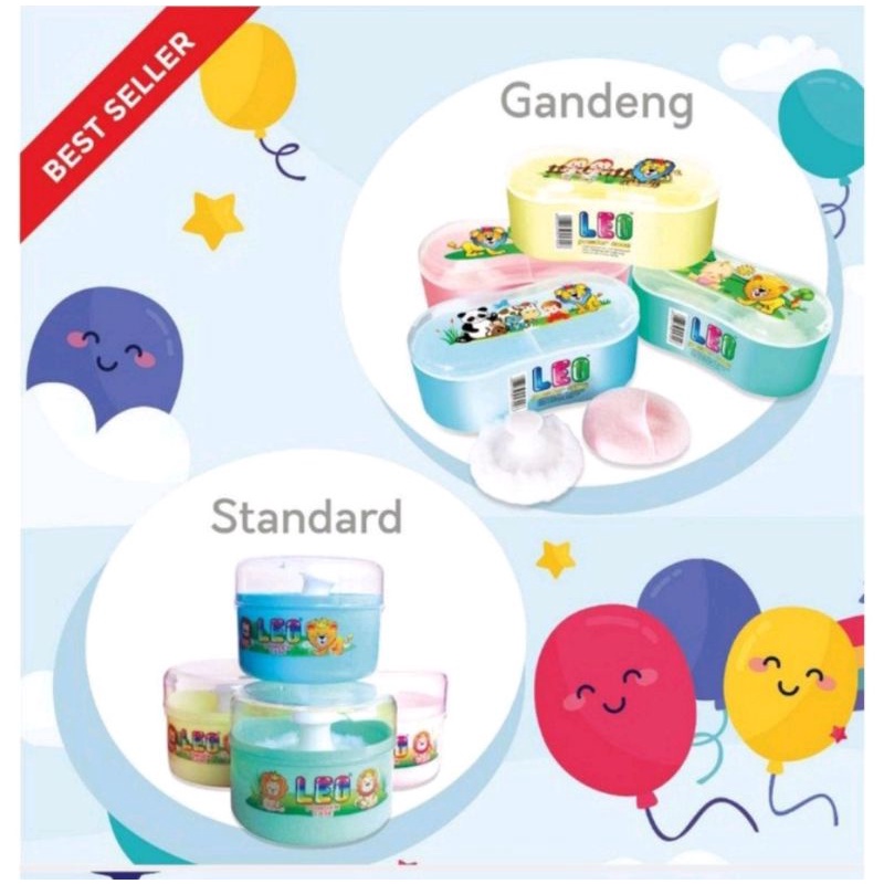 Leo Tempat Bedak Bayi Double/ Standard LEO