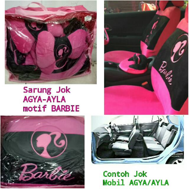 mobil barbie pink