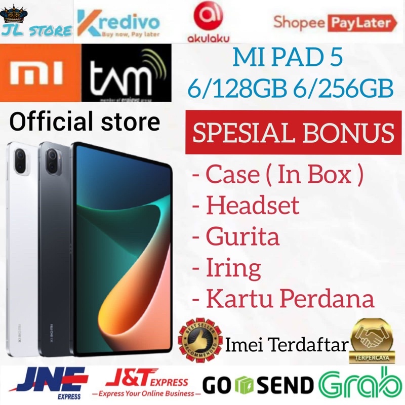 MI PAD 5 6/256GB GARANSI RESMI XIAOMI INDONESIA