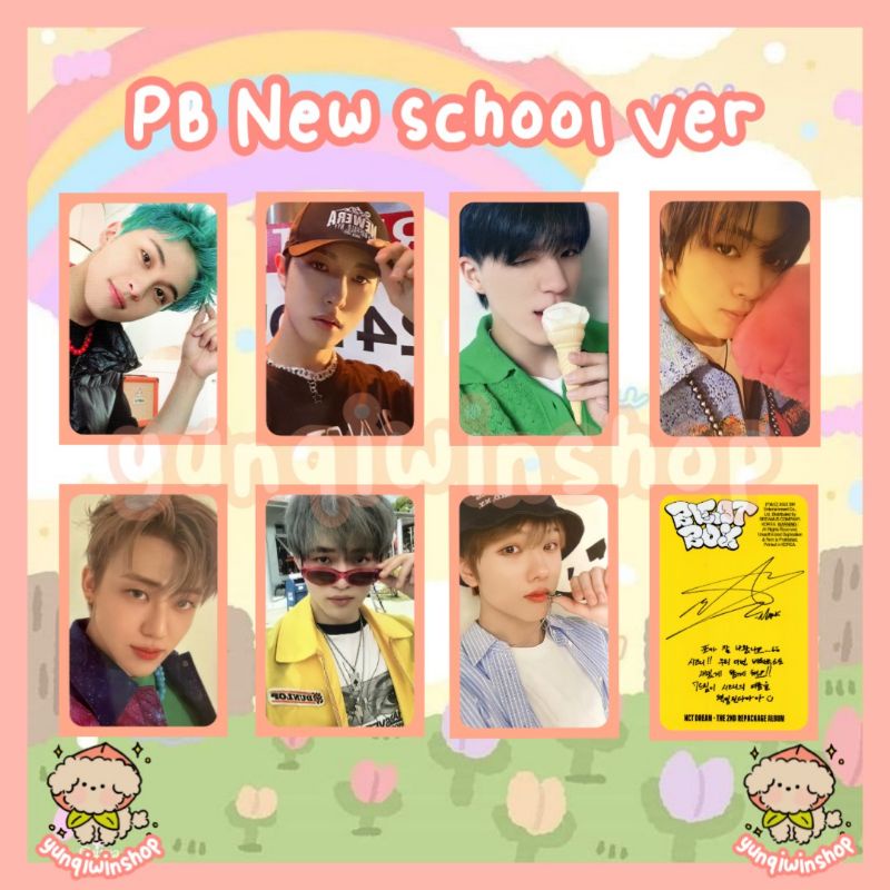 photocard nct dream beatbox album