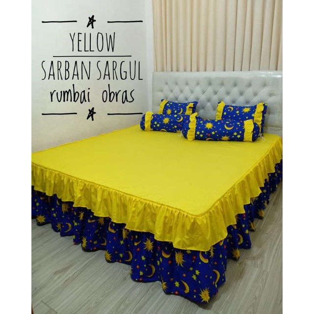 sprei rumbai polos susun