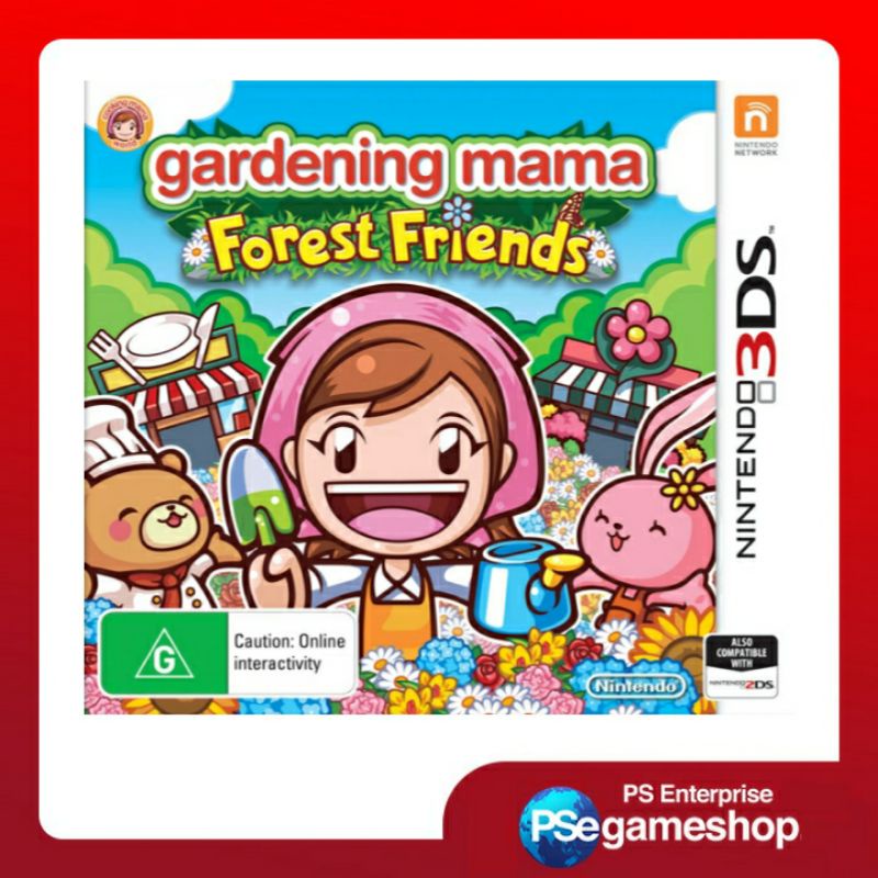 Nintendo 3Ds Gardening Mama: Forest Friends ( aus / preloved )