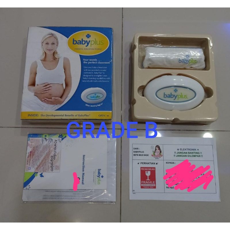 FULL PAKET ‼️ PILIH GRADE ‼️babyplus BIRU TERMURAH utk ibu hamil (18 bulan sampai melahirkan) FREE DEPOSIT