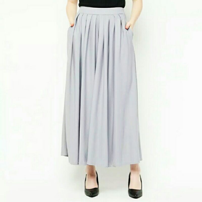 Kulot rempel premium / kulot lebar / kulot rok / kulot panjang kekinian