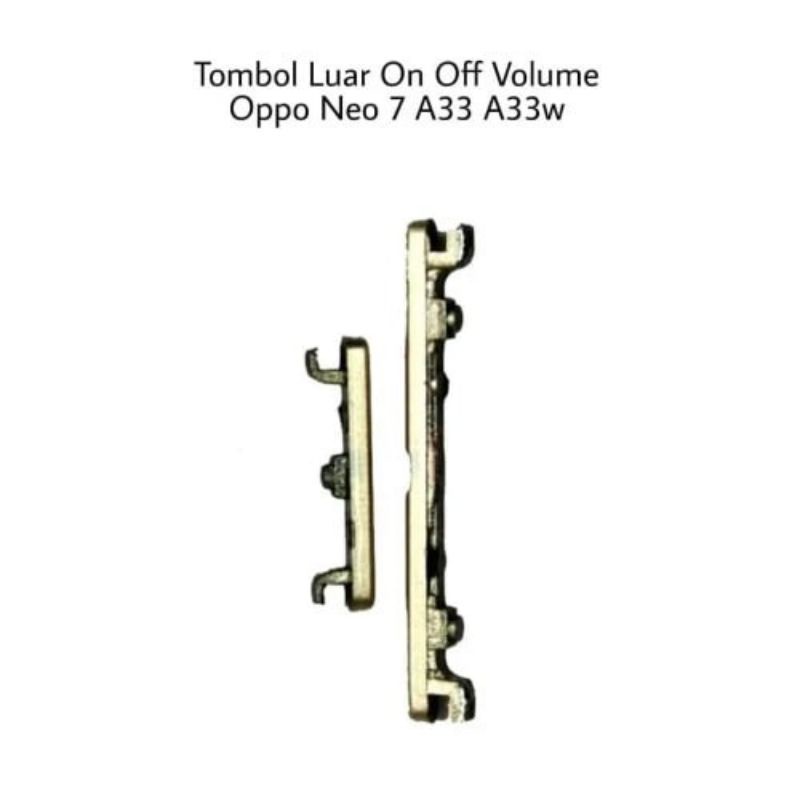 TOMBOL LUAR OPPO NEO 7/OPPO A33/SPAREPART HP/SERVICE HP