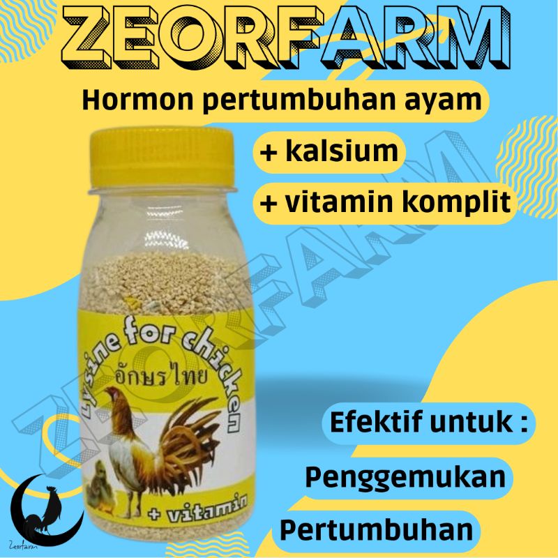 vitamin pertumbuhan ayam penggemukan penguat tulang penambah nafsu makan dan daya tahan ayam aduan z