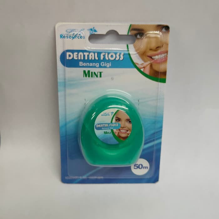 Dental Floss Waxed 50M / Benang Gigi Life Resources