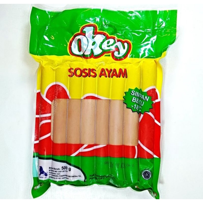 

Sosis Ayam Okey 500gr