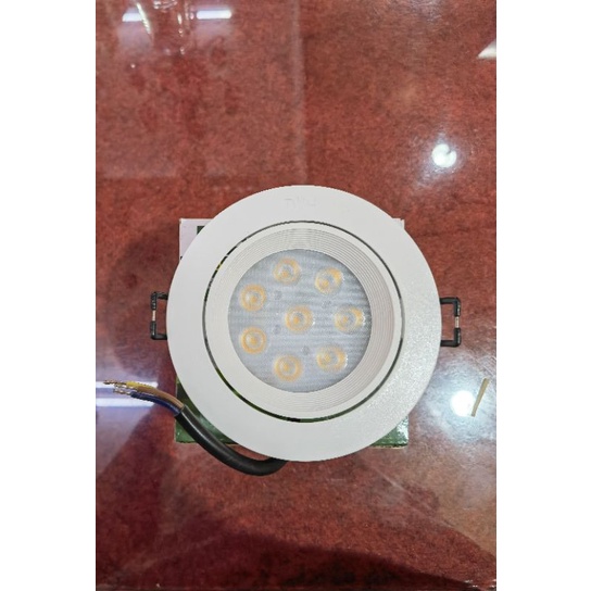 Lampu Led Downlight NVC 8w Warm White (3000K)