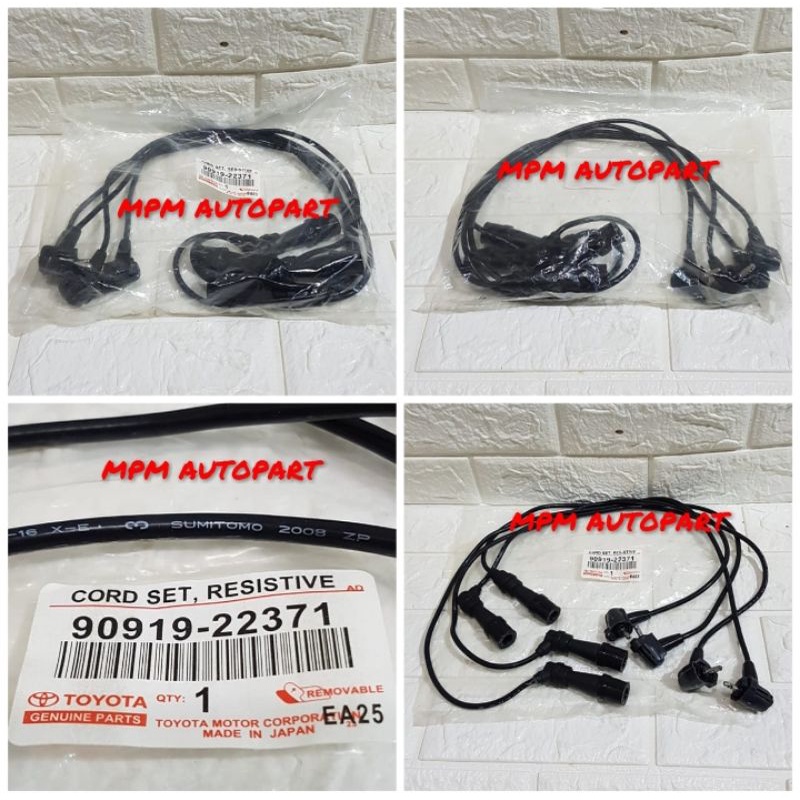 kabel busi kijang efi 2.0 2000cc sumitomo original 90919-22371