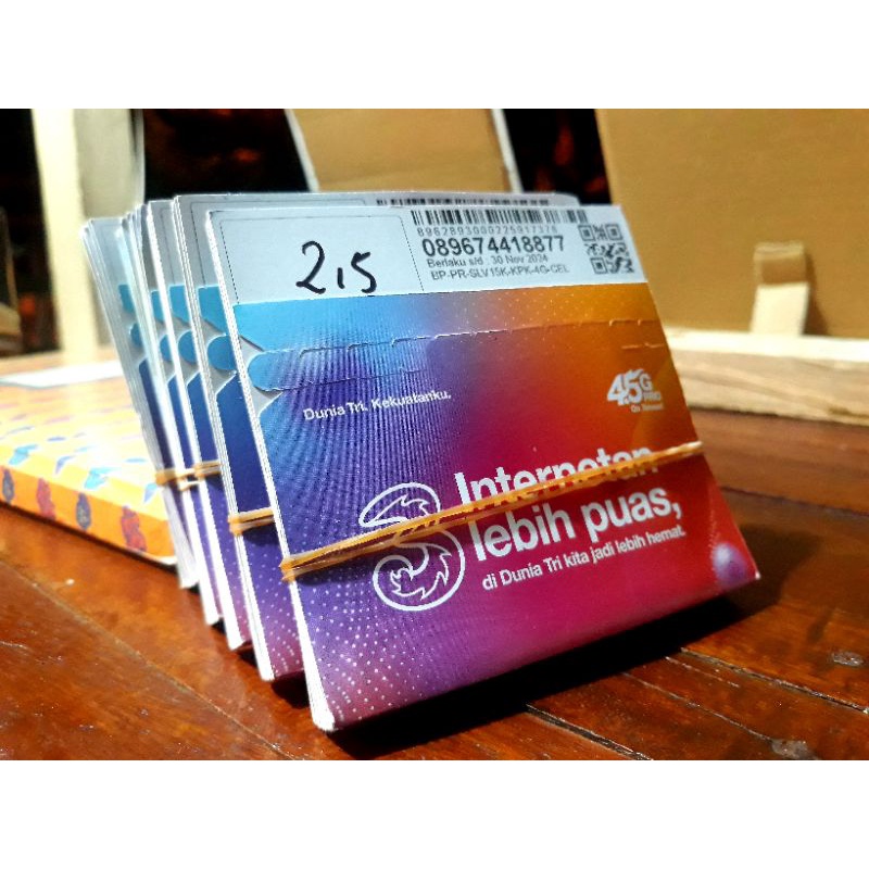 PERDANA TRI 2.5 GB/30 HARI  (SUMBAGUT)