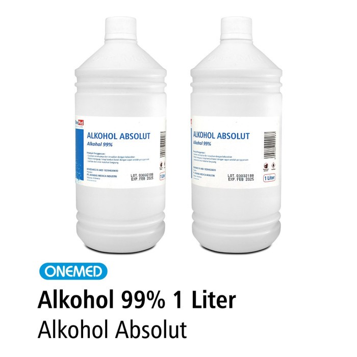 Alkohol 99 Persen Alkohol Absolut 1 Liter OneMed OJ2