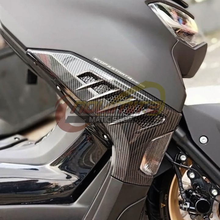 Cover Tutup Sein Depan Atas NEMO Carbon Yamaha NMAX 2020