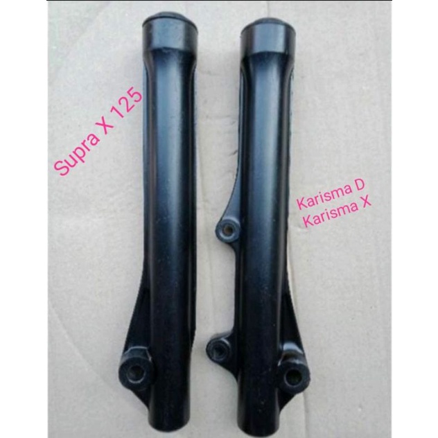 Bottom tabung shok skok depan supra 125 " karisma X D ori