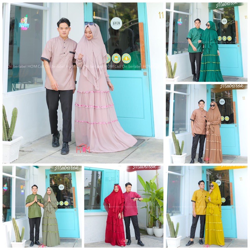 Couple Gamis dan Koko/Couple Lebaran/Gamis Lebaran