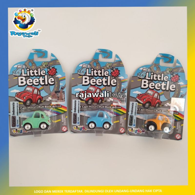 RAJAWALI TOYS VOLKSWAGEN LITTLE BEETLE MINI 1:64