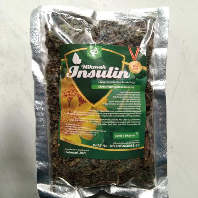 

Teh Seduh Daun Insulin / Yakon Untuk Diabetes