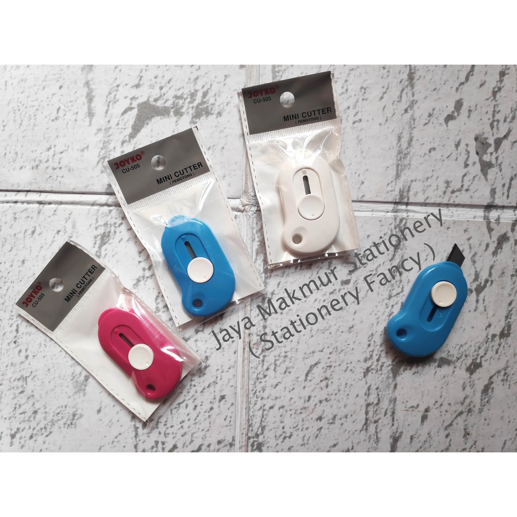 

Pisau Cutter mini autolock Joyko CU-505