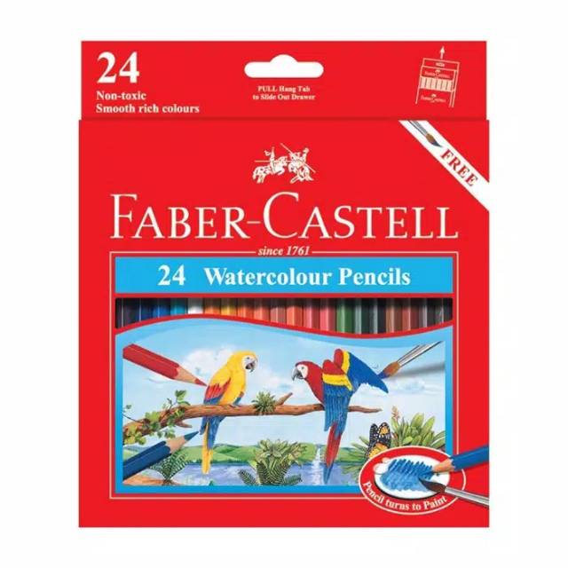 

Pensil Warna Faber Castell / Water Colour 24 Warna