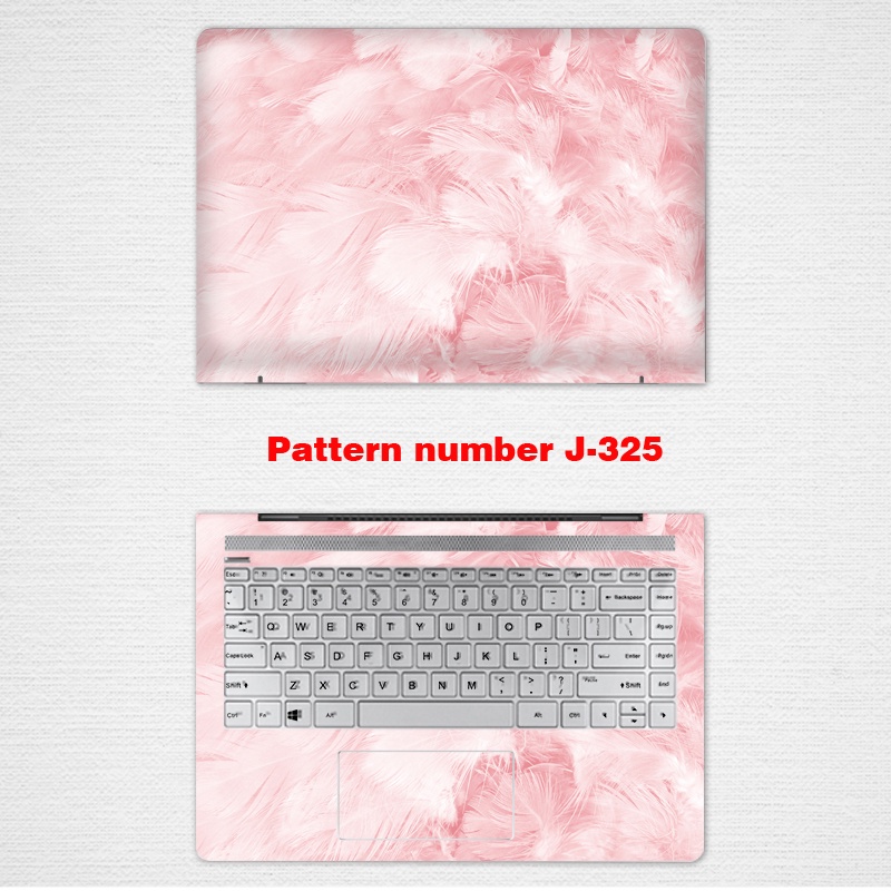 2 Pcs Stiker Pelindung Laptop Notebook UNIVERSAL 12 13 14 15.6 Inch 5 Slim 5 15 '' 15.6 Inch Bahan VINYL Warna Gradasi Lgbt05