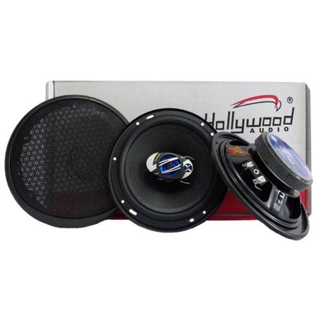 Speaker coxial 6in merk Hollywood hw663