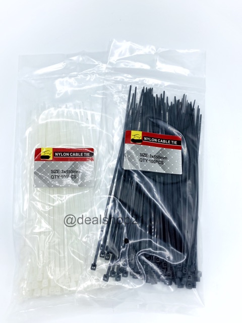 Kabel Ties / Cable Tie / Kabel Tie Uk. 3 x 150 mm ( 15cm ) isi 100pcs