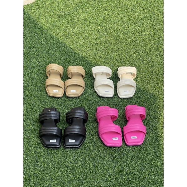 Sandal Platfrom Sendal SlipOn Wanita LE03