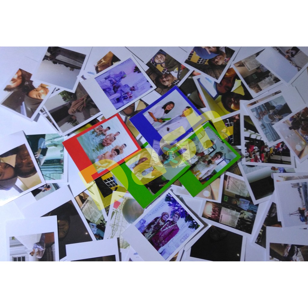 (Free Bonus) Cetak Foto POLAROID 2R,3R,4R Murah