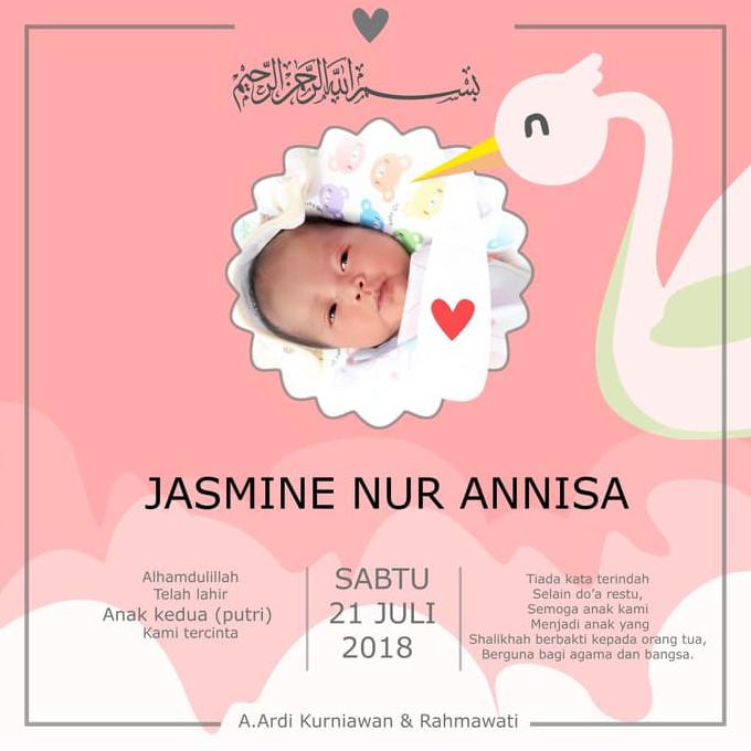  Desain  Ucapan  Aqiqah  Bayi contoh kartu  ucapan 