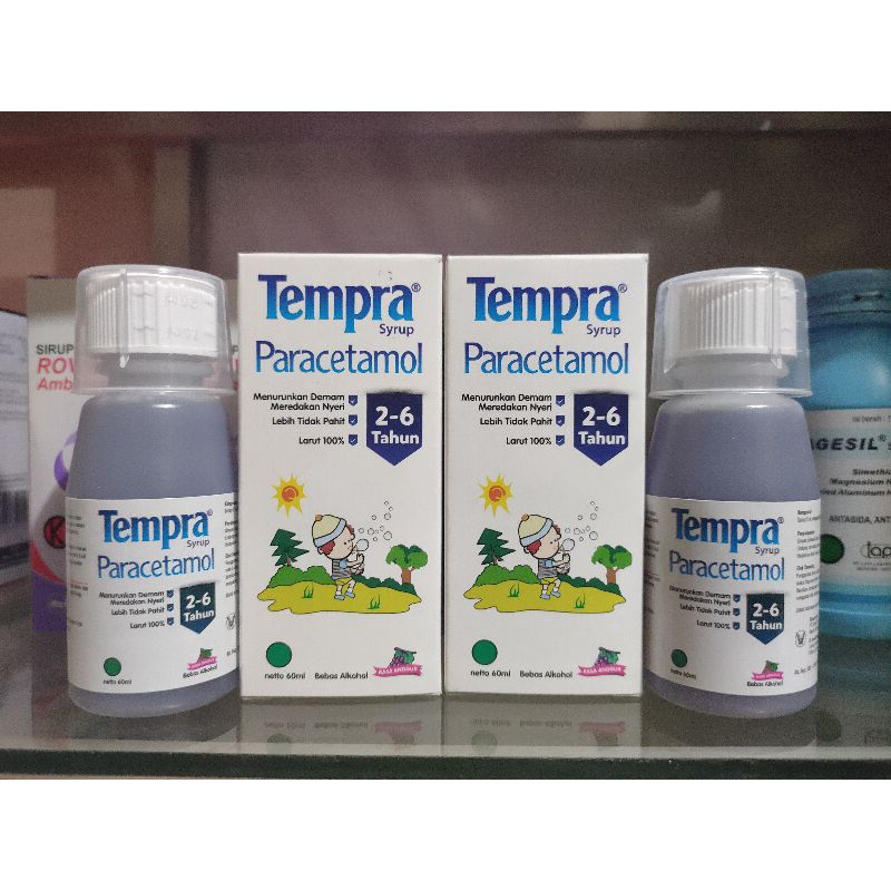 TEMPRA SYRUP 60 ML