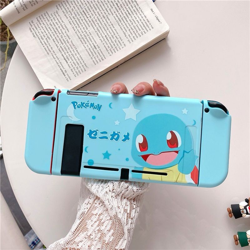 Case Nintendo Switch v2 v1 Pokemon Squirtle Gengar Bulbasaur Softcase