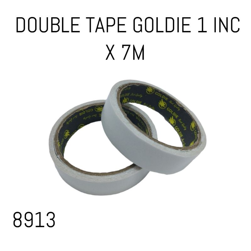 

DOUBLE TAPE GOLDIE 1 INC X 7M