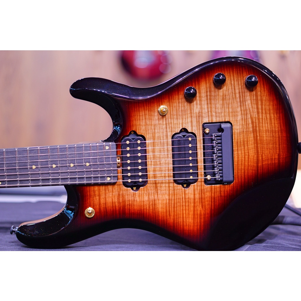 Ernie Ball Music Man JP7 20th Anniversary Honey Butter Burst John Petrucci f96522